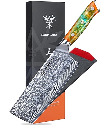 Amazon | SANMUZUO 8インチ ブレッドナイフ 鋸歯状刃 - 鋭い波状エッジ